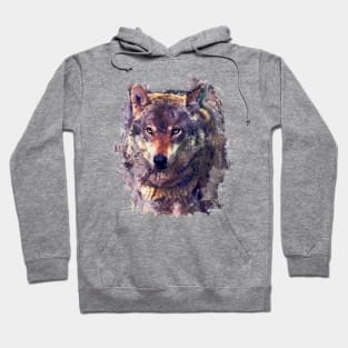 Wolf art #wolf Hoodie